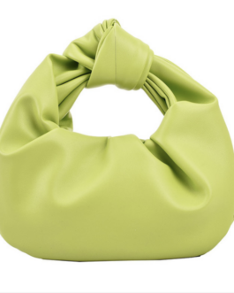 Niche design pleated cloud small bag