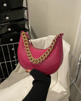 Stylish shoulder bag casual chain